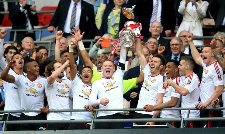 Man Utd win FA Cup after extra time