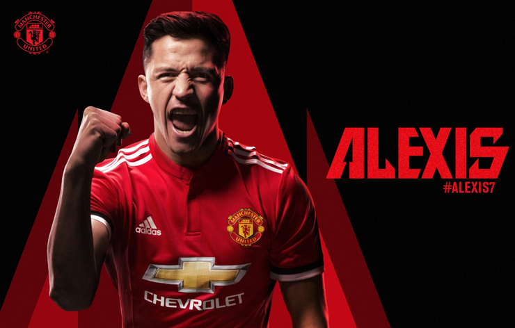Alexis signs for Manchester United
